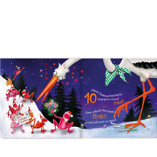 10 kleine Weihnachtsfrösche | Bilderbuch