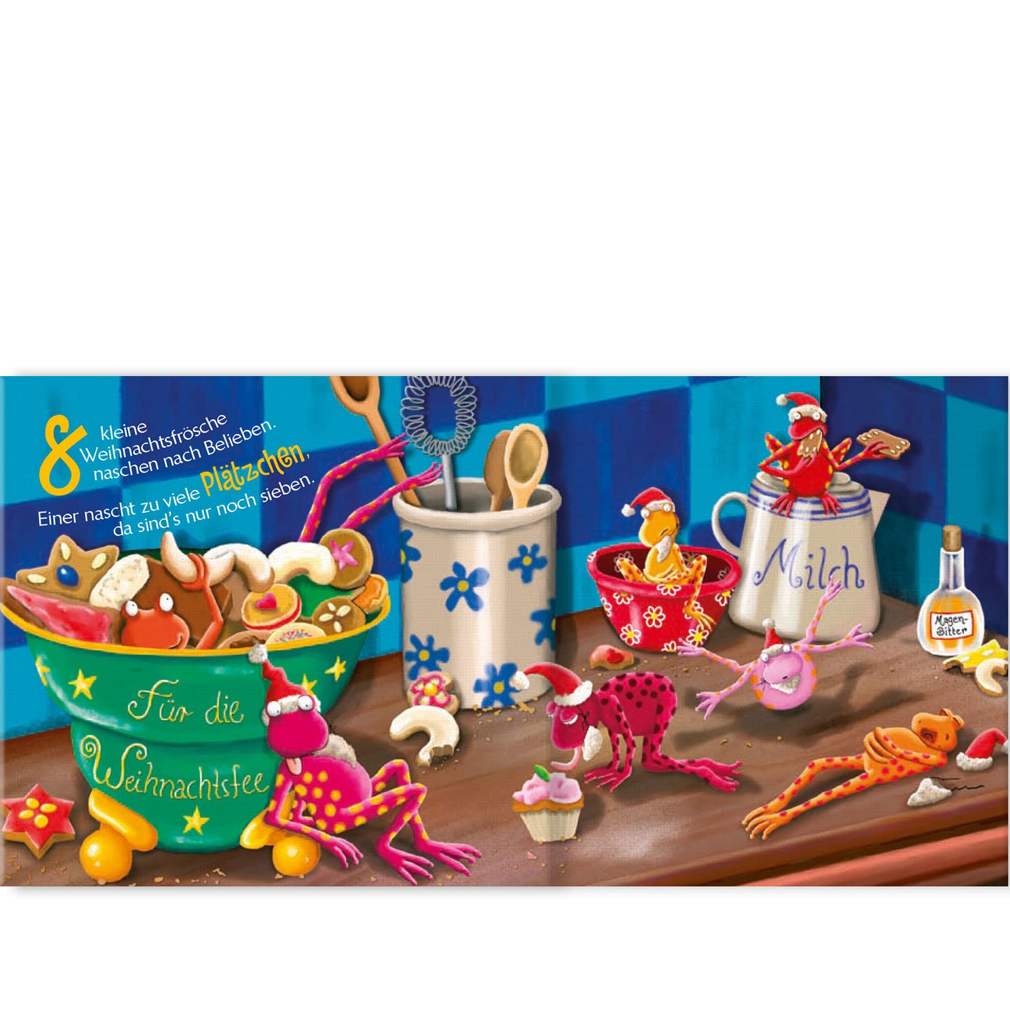 10 kleine Weihnachtsfrösche | Bilderbuch