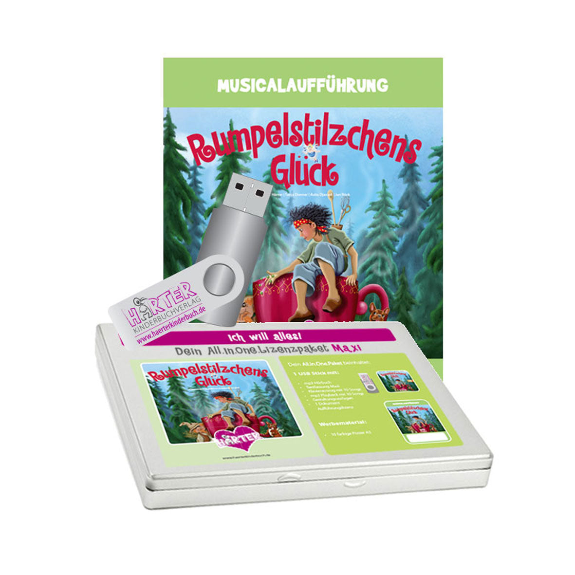 Rumpelstilzchens Glück All.In.One.Lizenzpaket MINI mit 30 Minuten Spielzeit