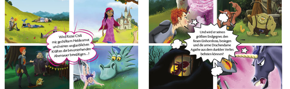 Ritter Chili im Einhornwald | Vorlesebuch in 7 Kapiteln