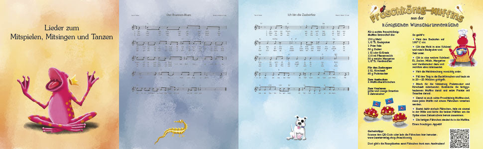 Gestatten, Froschkönig Kindermusicalbuch