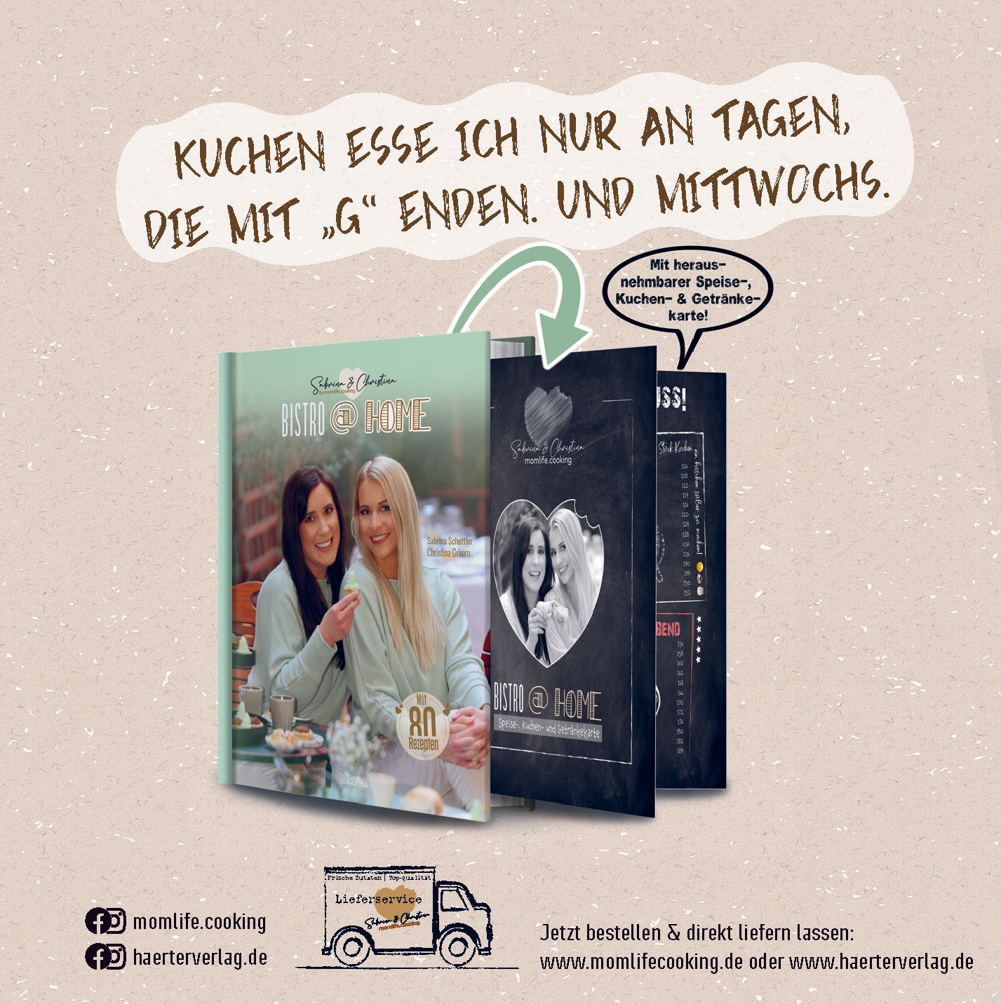 Rezeptkarte "Süße Herzensbrecher" von @momlife.cooking